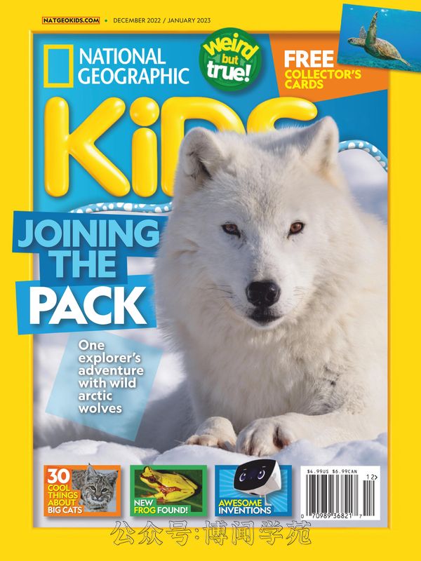 National Geographic Kids 国家地理少儿版 2023年1月刊 (.PDF)