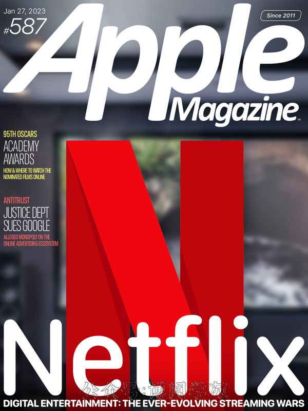 Apple Magazine 苹果周刊 2023年1月27日刊 (.PDF)