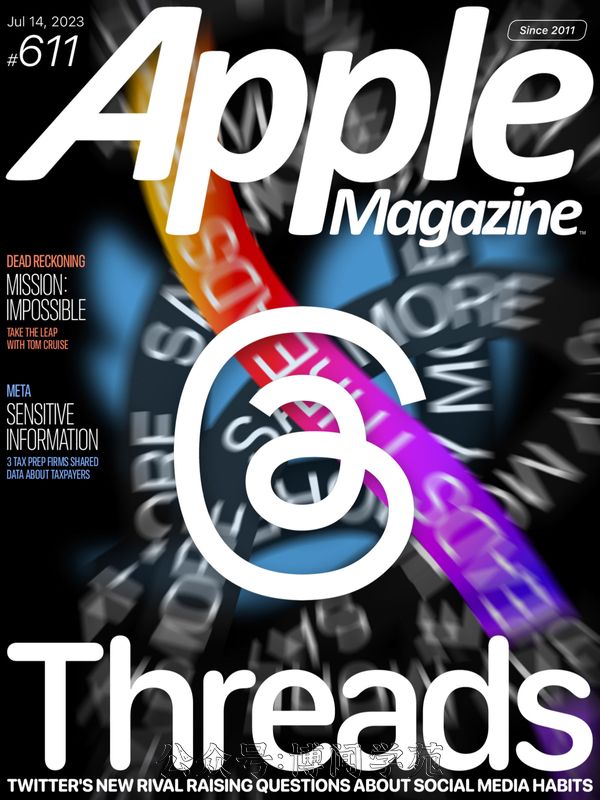 Apple Magazine 苹果周刊 2023年7月14日刊 (.PDF)