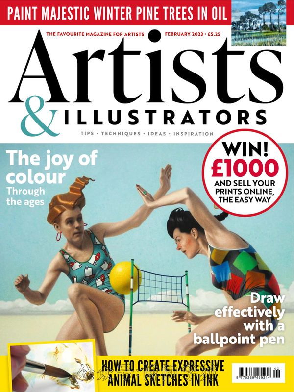 Artists & Illustrators 艺术家和插画家 2023年2月刊 (.PDF)