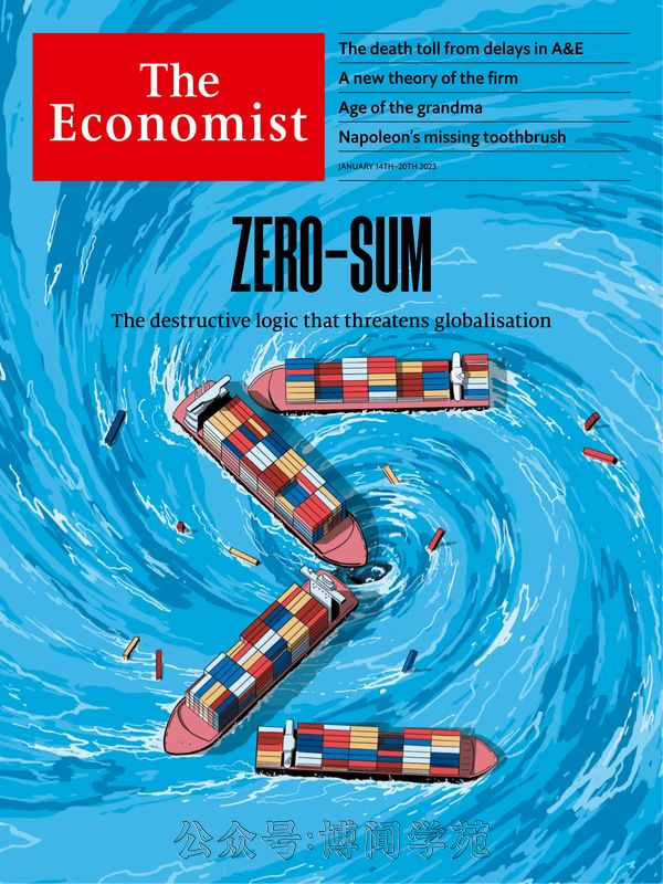 The Economist 经济学人 2023年1月14日刊 (.PDF/MOBI/EPUB/MP3音频)