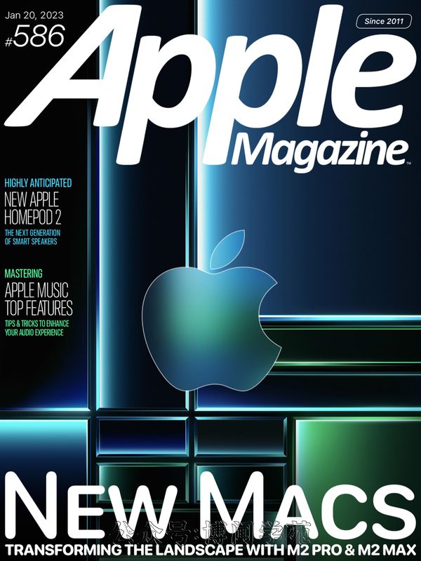 Apple Magazine 苹果周刊 2023年1月20日刊 (.PDF)