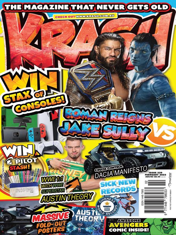 Krash Krash男生动画电玩杂志 2023年2月刊 (.PDF)