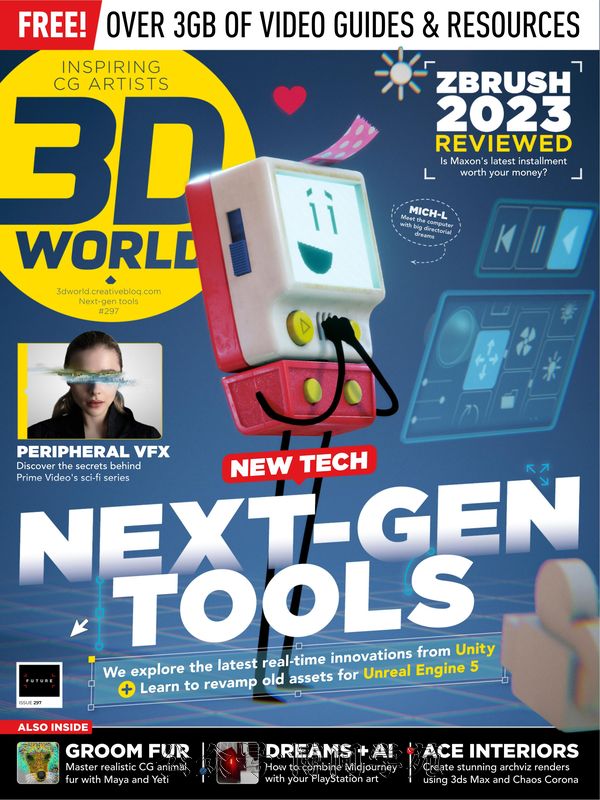 3D World 3D世界CG艺术 2023年3月刊 (.PDF)