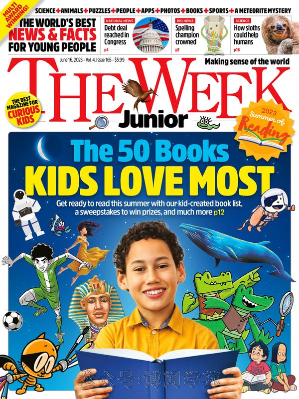 The Week Junior USA 青少年新闻周刊 美国版 2023年6月16日刊 (.PDF)