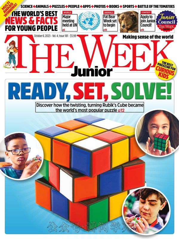 The Week Junior USA 青少年新闻周刊 美国版 2023年10月6日刊 (.PDF)