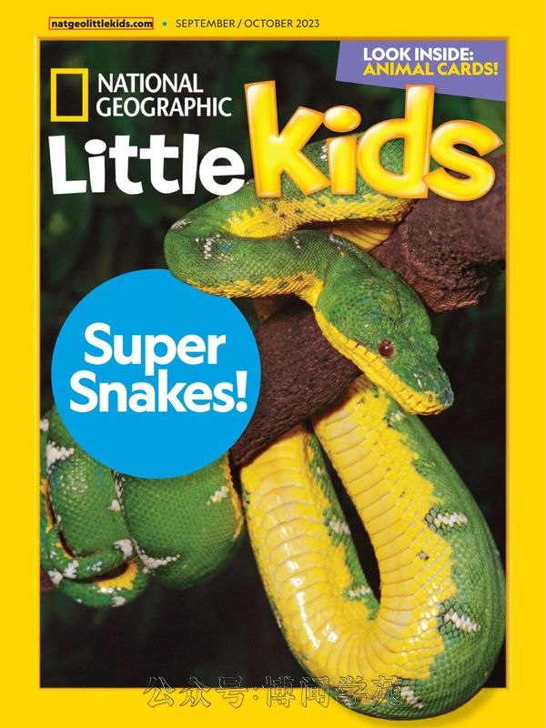 National Geographic Little Kids 国家地理幼儿版 2023年9月&10月刊 (.PDF)