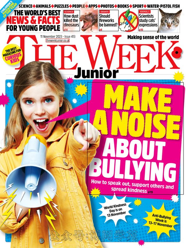 The Week Junior UK 青少年新闻周刊 英国版 2023年11月11日刊 (.PDF)